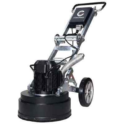 Congrind G-Series 450mm planetary concrete floor grinder, 100% compatible with Redi-Lock style tooling for rental fleets.